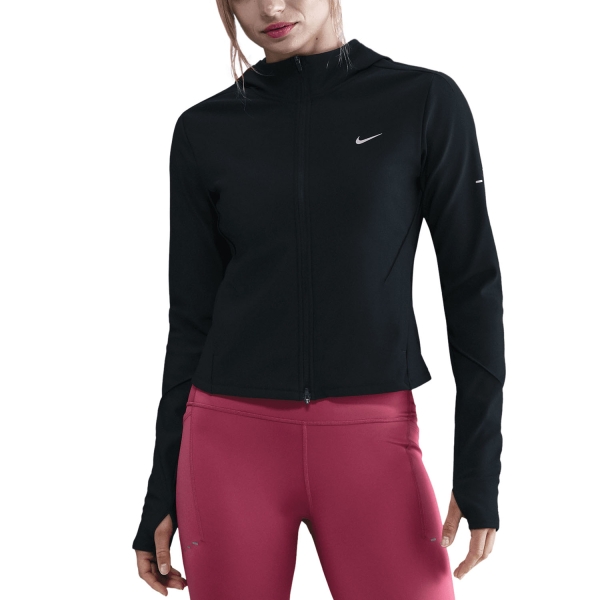 Giacca Running Donna Nike Swift ThermaFIT Giacca  Black/Reflective Silver HV8928010