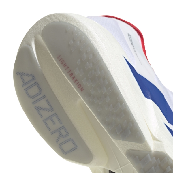 adidas ADIZERO adios Pro 4 - FTWR White/Team Royal Blue/Pure Ruby