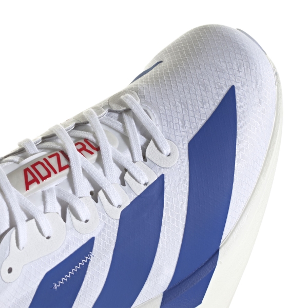 adidas ADIZERO adios Pro 4 - FTWR White/Team Royal Blue/Pure Ruby