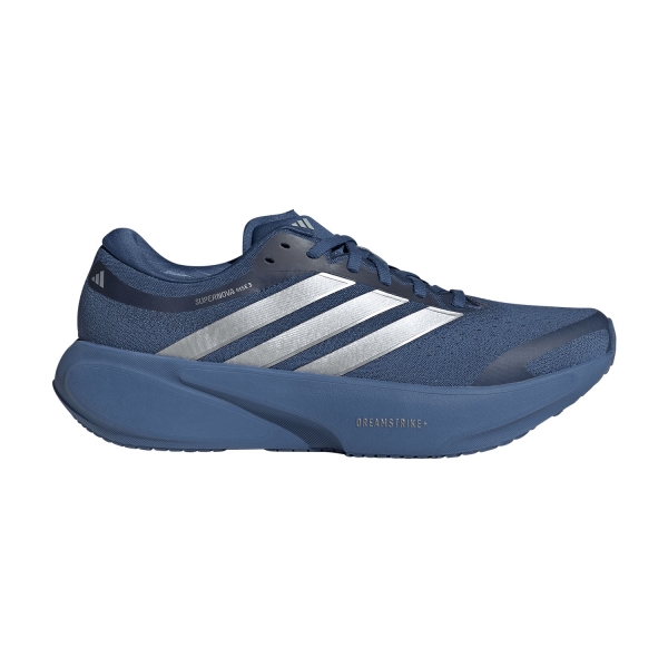 Men's Neutral Running Shoes adidas Supernova Rise 3  Dusky Ink/Silver Metallic JP8684