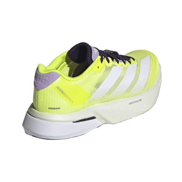 adidas ADIZERO Boston 13 - Solar Yellow/FTWR White/Powder Plum