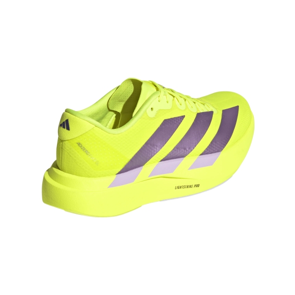 adidas ADIZERO Evo SL WOVEN - Solar Yellow/Aurora Plum/Powder Plum