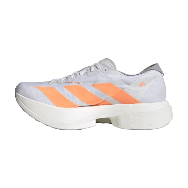 adidas ADIZERO adios Pro 4 - FTWR White/Beam Orange/Lucid Red