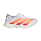 adidas ADIZERO adios Pro 4 - FTWR White/Lucid Orange/Lucid Red