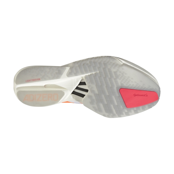 adidas ADIZERO adios Pro 4 - FTWR White/Lucid Orange/Lucid Red
