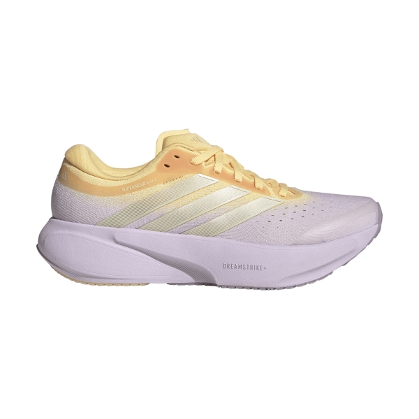 Women's Neutral Running Shoes adidas Supernova Rise 3  Ice Lavender/Ice Gold Metallic/Ice Tangerine JR7377