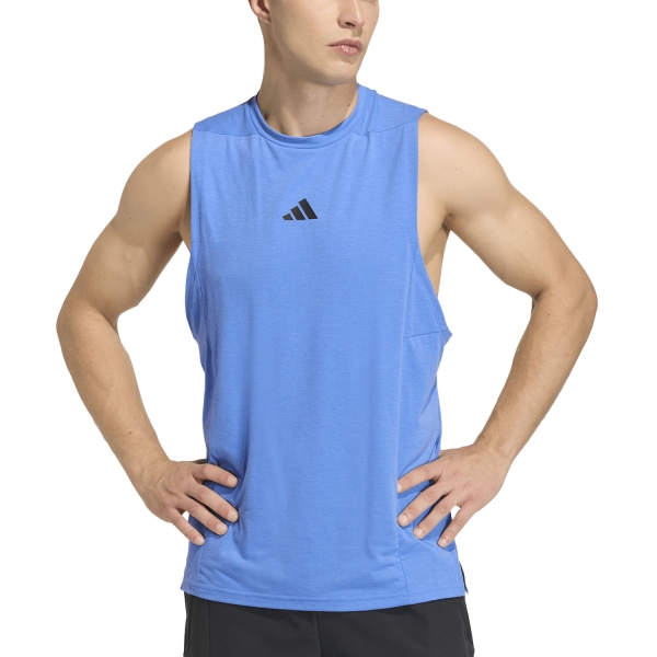 Men's Training Tank adidas D4T AEROREADY Tank  Ray Blue KA7319