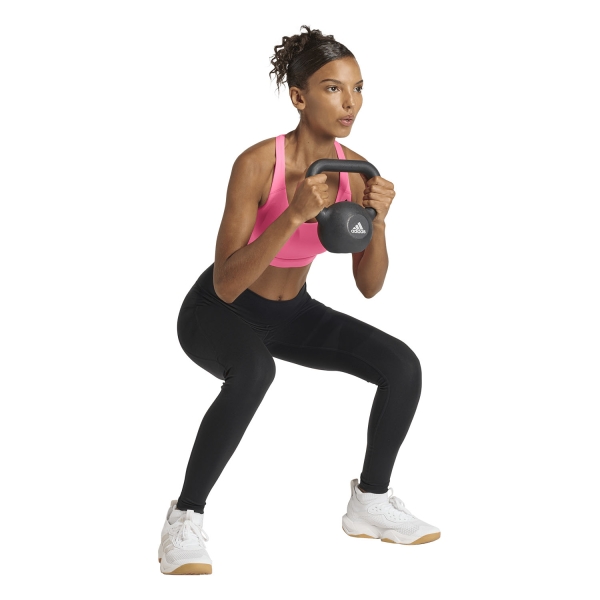 adidas Optime Essentials Sports Bra - Lucid Pink