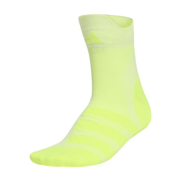 Socks adidas RUNxADIZERO Socks  White/Solar Yellow KD6996
