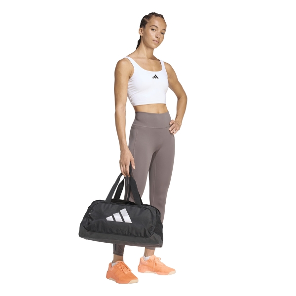 adidas Optime 3 Stripes 7/8 Tights - Charcoal
