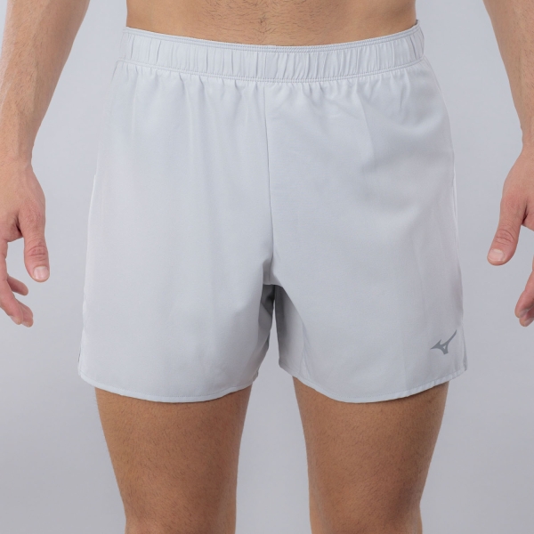 Pantaloncino Running Uomo Mizuno Core Logo 5.5in Shorts  Vapor Silver J2GBC50805