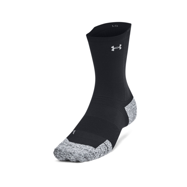 Under Armour ArmourDry Cushion x 3 Socks - Black/Reflective