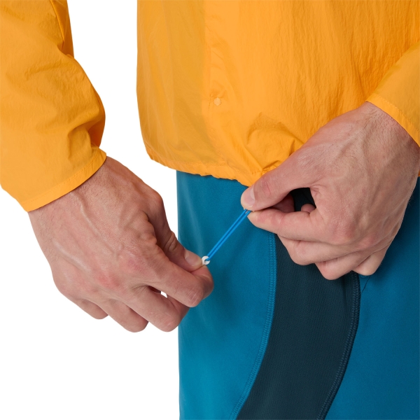 ASICS Road Jacket - Yamabuki/Aegean Blue