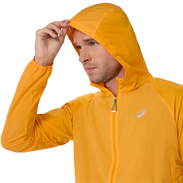 ASICS Road Jacket - Yamabuki/Aegean Blue