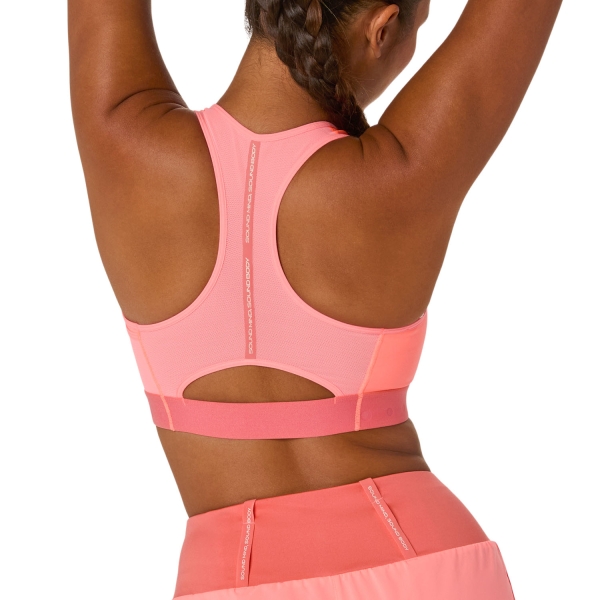 ASICS Road Reggiseno Sportivo - Sun Coral