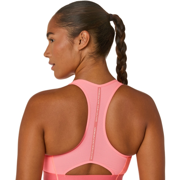 ASICS Road Reggiseno Sportivo - Sun Coral
