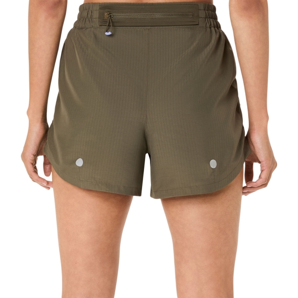 ASICS Nagino 4in Shorts - Dark Olive