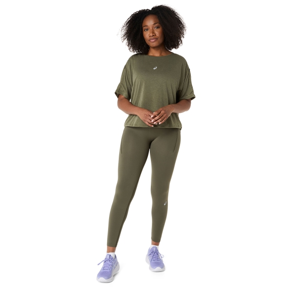 ASICS Road Tights - Dark Olive