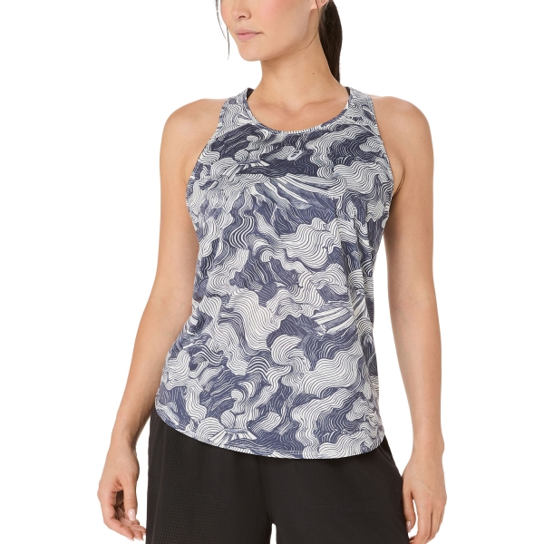 Women's Tank Tops & Singlets Trail Running ASICS Fujitrail Tank  Cream 2012D433100