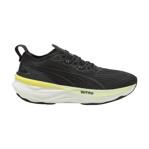 Men's Structured Running Shoes Puma ForeverRun NITRO 2  Black/Apple Spritz 31010922