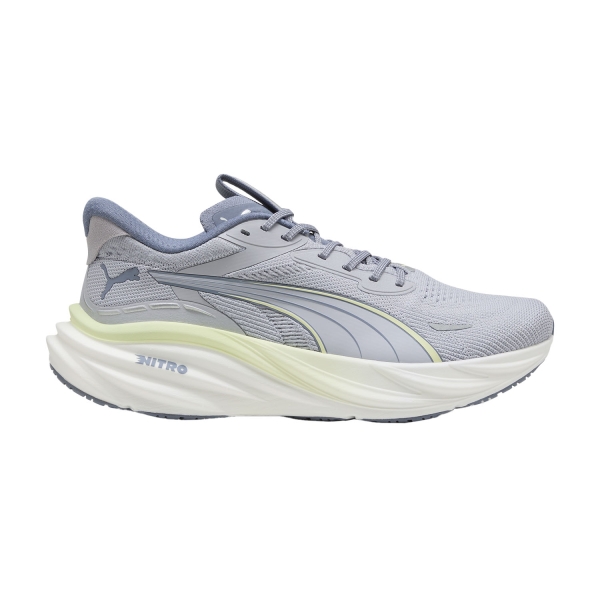 Men's Neutral Running Shoes Puma Magnify NITRO 3  Vibrant Silver/Apple Spritz 31104614