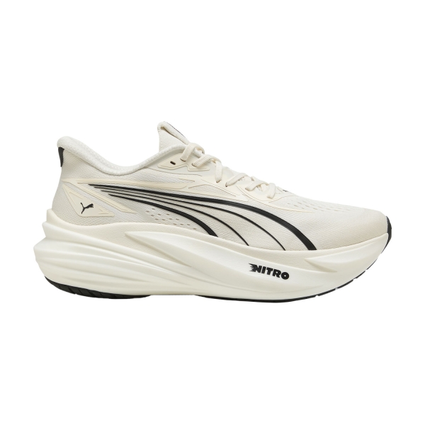 Men's Neutral Running Shoes Puma MagMax NITRO 2  Warm White/Black 31212507