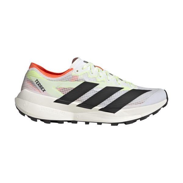 Men's Trail Running Shoes adidas Terrex Agravic Speed 2  FTWR White/Core Black/Semi Impact Orange JS3536
