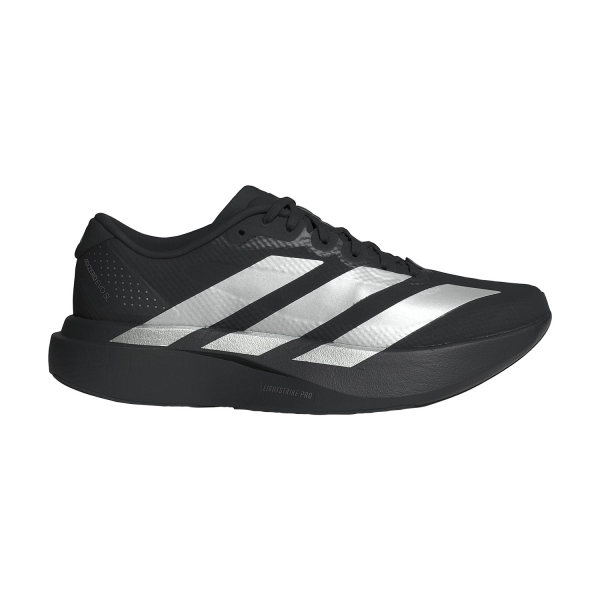 Women's Performance Running Shoes adidas ADIZERO Evo SL WOVEN  Core Black/Silver Metallic/Carbon KI6929