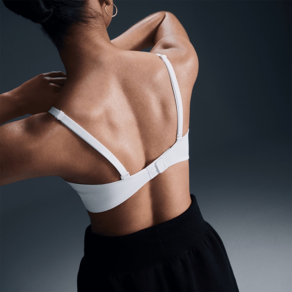 Nike Alate Minimalist Sports Bra - White/Cool Grey