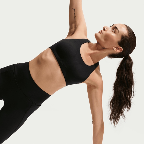 Nike Dri-FIT Rival Sports Bra - Black