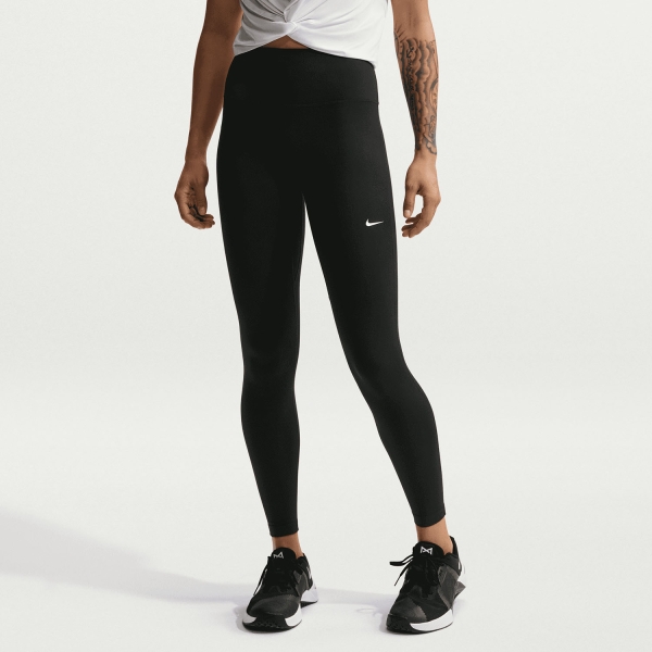 Women's Fitness & Training Pants and Tights Nike One DriFIT Tights  Black/White HJ9195013