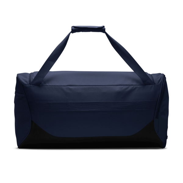 Nike Brasilia Medium Duffle - Midnight Navy/Black/White