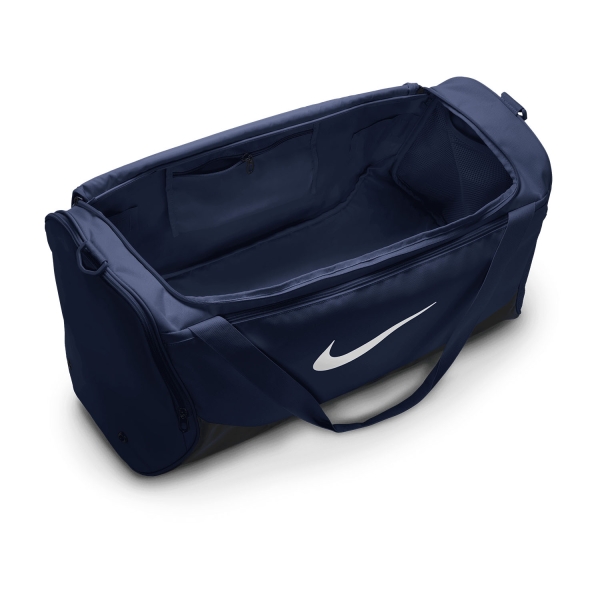 Nike Brasilia Medium Duffle - Midnight Navy/Black/White