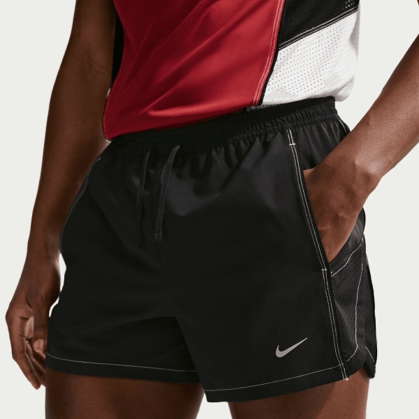 Men's Running Shorts Nike Retro 4in Shorts  Black/Reflective Silver IF2030010