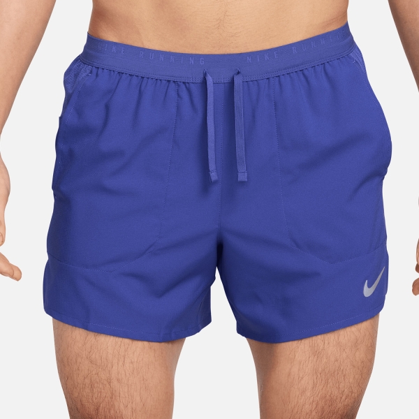 Men's Running Shorts Nike Stride DriFIT 5in Shorts  Lapis/Reflective Silver IF2038430