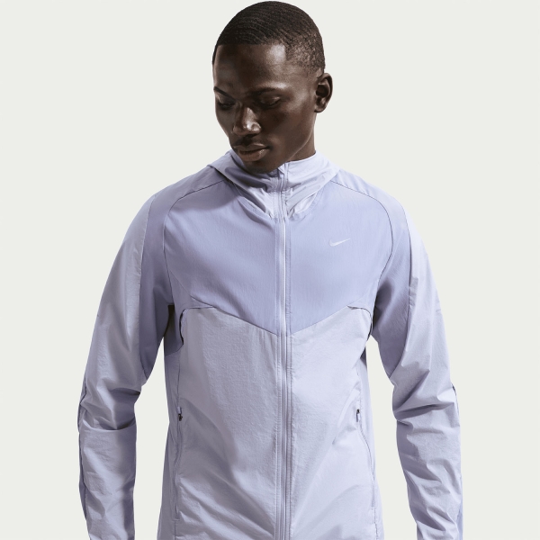 Nike Stride Plus Jacket - Iron Purple/Indigo Haze/Reflective Silver