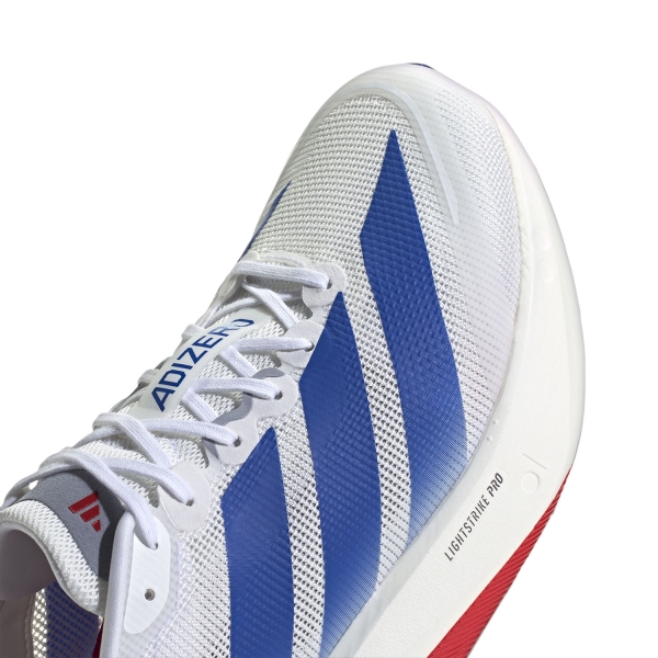 adidas ADIZERO Boston 13 - FTWR White/Team Royal Blue/Halo Silver