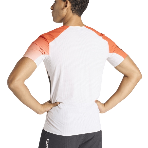 adidas Terrex Xperior Pro Camiseta - White/Semi Impact Orange