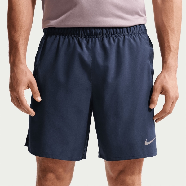 Men's Running Shorts Nike Challenger Logo 7in Shorts  Midnight Navy/Reflective Silver DV9359410