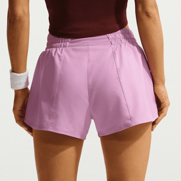 Nike Dri-FIT One 3in Shorts - Light Magenta/White