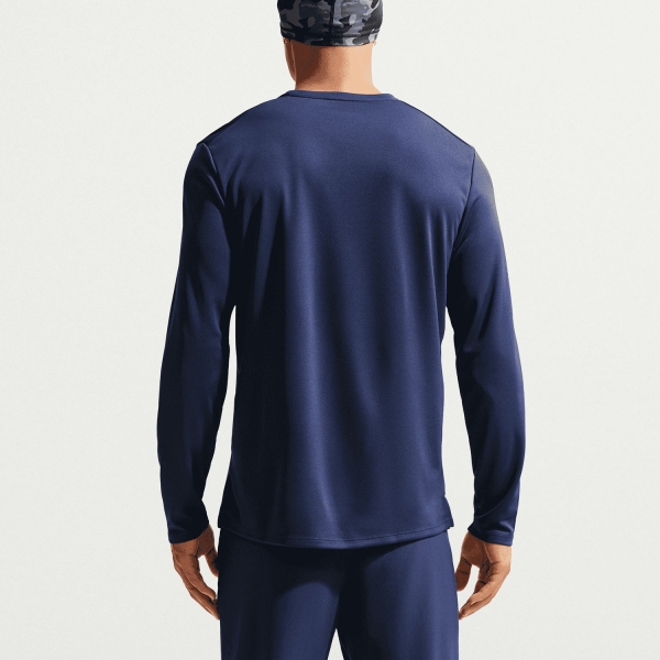 Nike Dri-FIT UV Miler Shirt - Midnight Navy/Reflective Silver