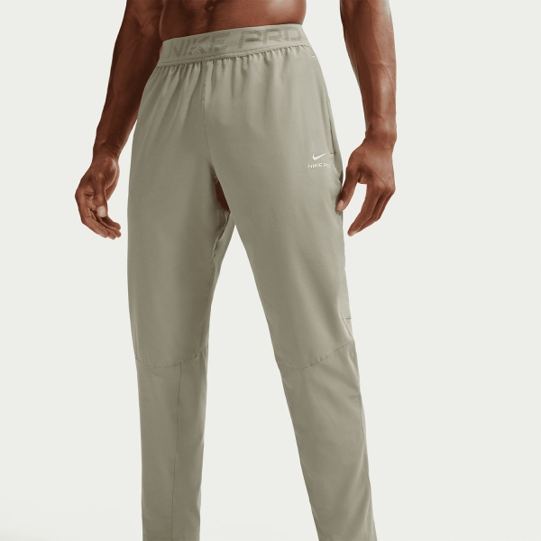 Nike Pro Dri-FIT Pants - Light Army/Light Liquid Lime