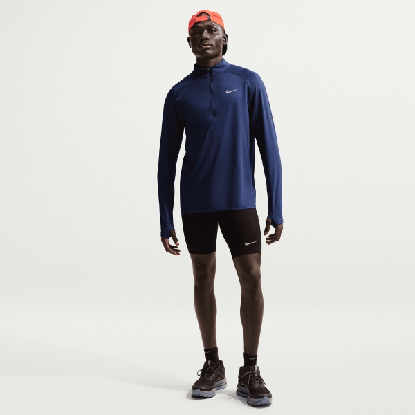 Nike Stride Shirt - Midnight Navy/Reflective Silver
