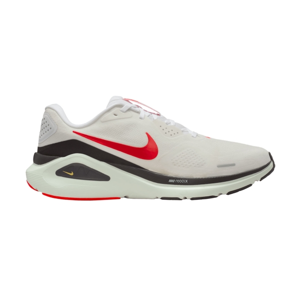 Men's Structured Running Shoes Nike Structure 26  White/Bright Crimson/Medium Ash HJ1102106