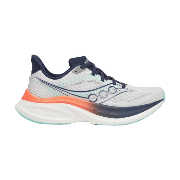 Women's Performance Running Shoes Saucony Endorphin Speed 5  White/Navy S11007172