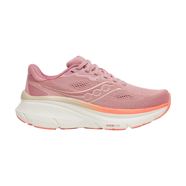 Woman's Structured Running Shoes Saucony Guide 19  Mauve/Salmon S11058123