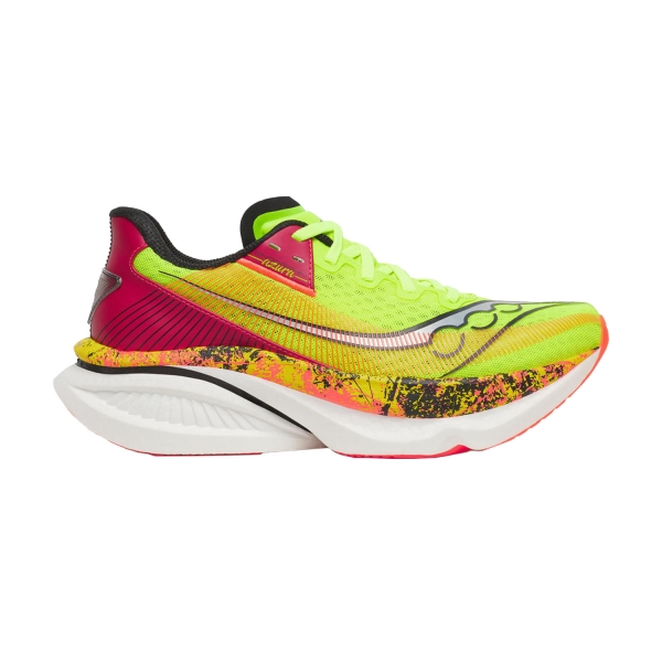 Women's Performance Running Shoes Saucony Endorphin Azura  Citron/Black S11070402
