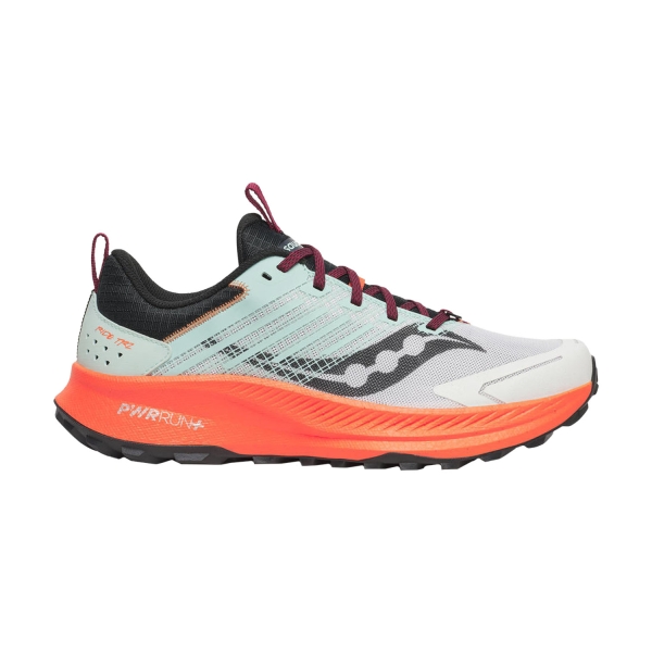 Men's Trail Running Shoes Saucony Ride TR2  White/Fire S20951143