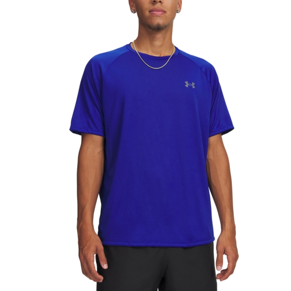 Men's Running T-Shirt Under Armour Tech 2.0 TShirt  Royal/Graphite 13264130400