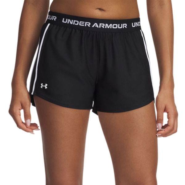 Women's Running Shorts Under Armour Tech Play Up 3in Shorts  Black 13898820002